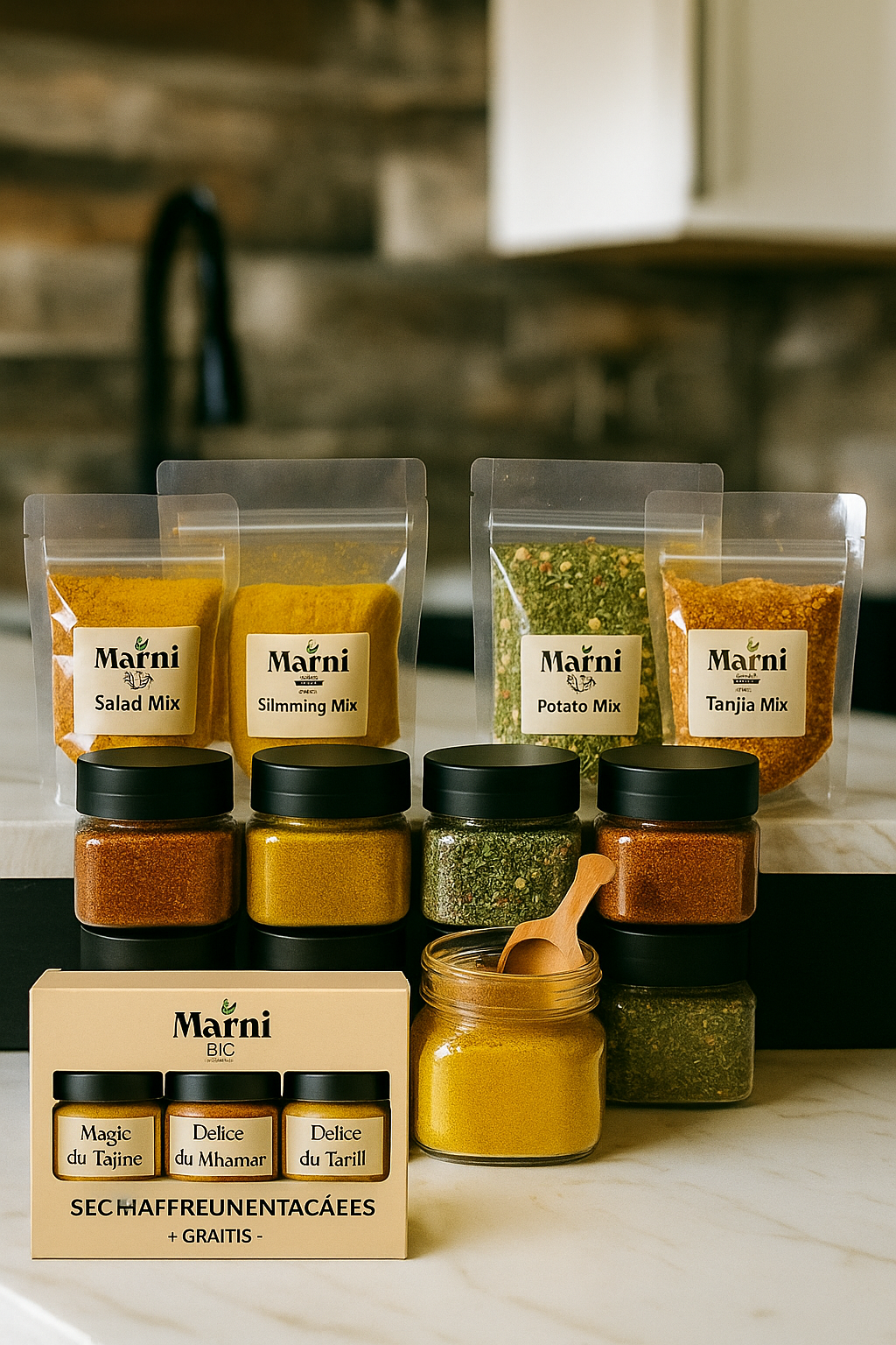 Le Secret des Saveurs Marocaines – Pack Spécial Épices