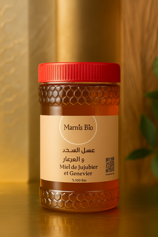 Miel de jujubier et genévrier - عسل السدر والعرعار
